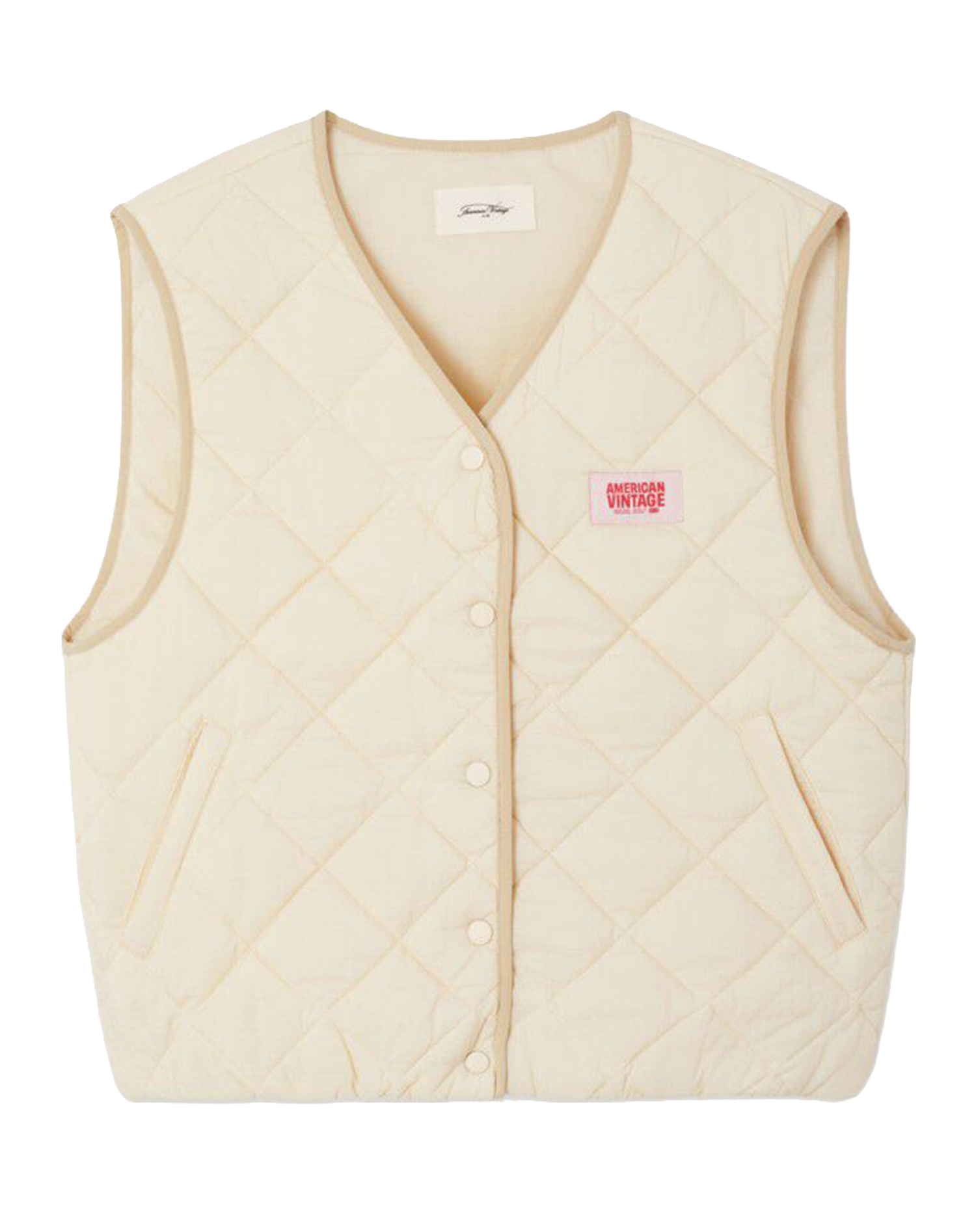 American Vintage - Yupibam Vest - Cream